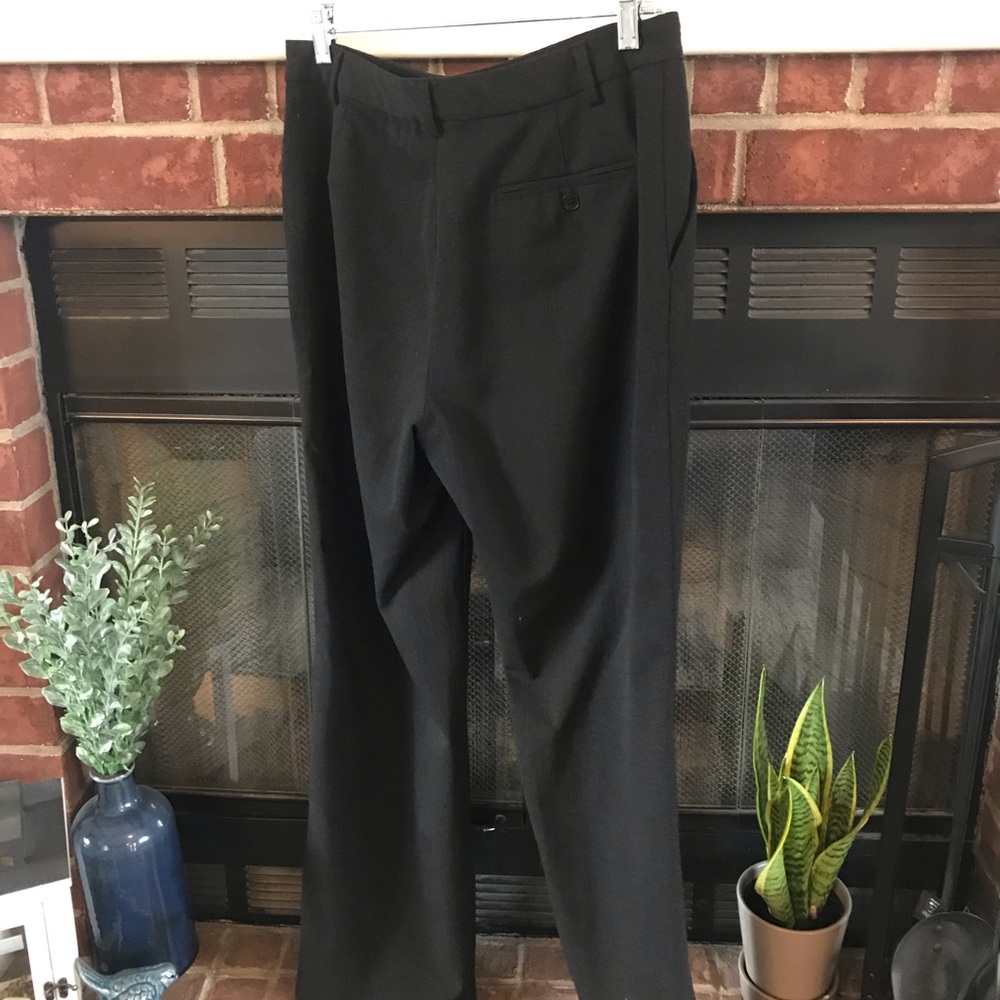 Ralph Lauren Black Dress Pants with Clasp Closure - Picture 2 of 6